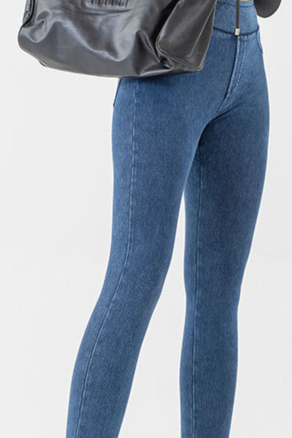 High Waist Skinny Jeans Trendsi