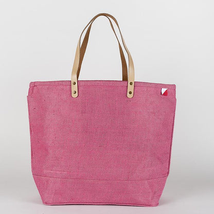 Big Jute Colored Tote Bags Vesuvianite