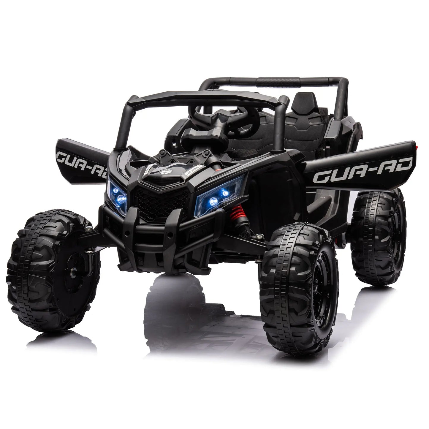 12V Ride On Car with Remote Control,UTV ride on for kid,3-Point Safety Harness Music Player (USB Port/Volume