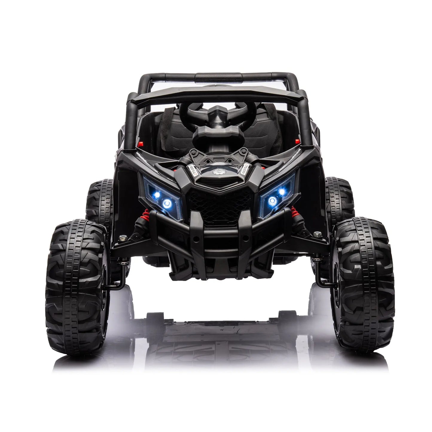 12V Ride On Car with Remote Control,UTV ride on for kid,3-Point Safety Harness Music Player (USB Port/Volume