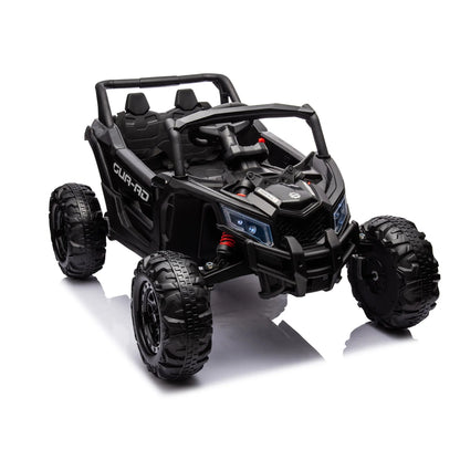 12V Ride On Car with Remote Control,UTV ride on for kid,3-Point Safety Harness Music Player (USB Port/Volume