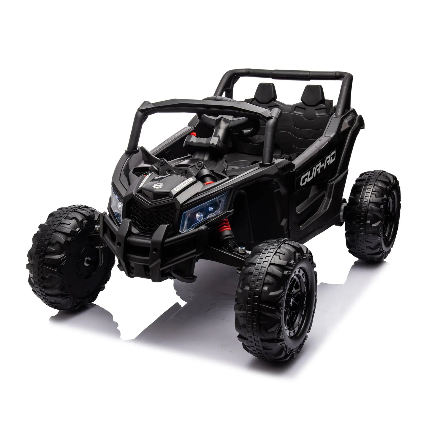 12V Ride On Car with Remote Control,UTV ride on for kid,3-Point Safety Harness Music Player (USB Port/Volume