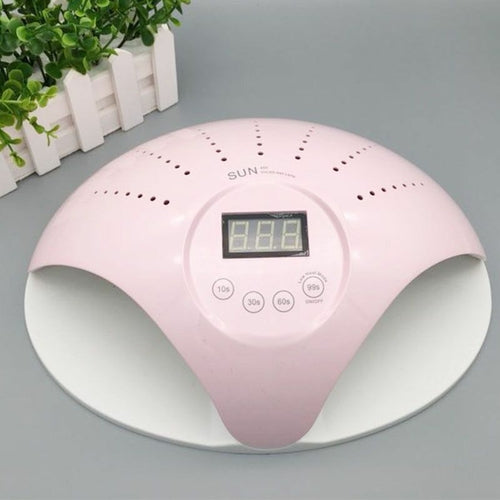 Nail Art Light Therapy Lamp Nail Polish Glue Hand Dryer Maroon Asteria