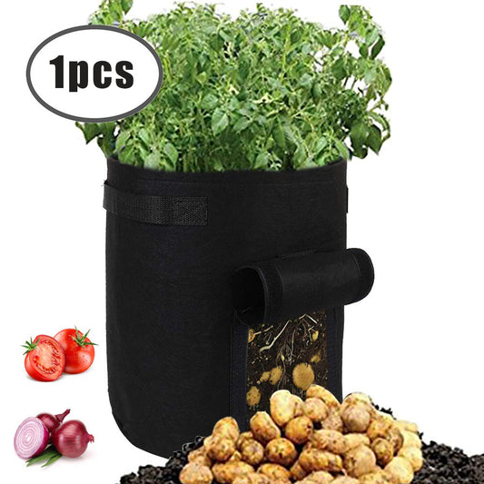 Portable Plant Bag Potato Planting Bag Durable Bag Teal Simba