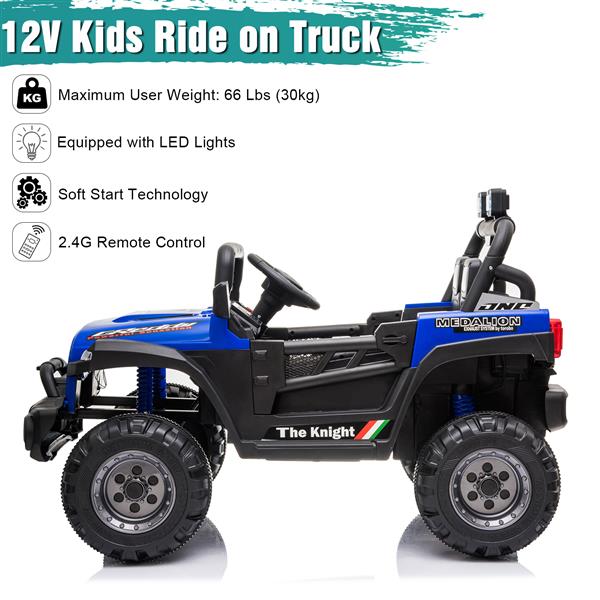 BBH-016 Dual Drive 12V 4.5A.h with 2.4G Remote Control off-road Vehicle Blue 6cc08b-1a