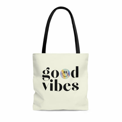 Good Vibes Beach Shopper Tote Bag Medium Yellow Pandora