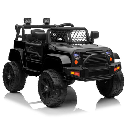 LEADZM Dual Drive 12V 4.5A.h with 2.4G Remote Control Jeep Black 6cc08b-1a