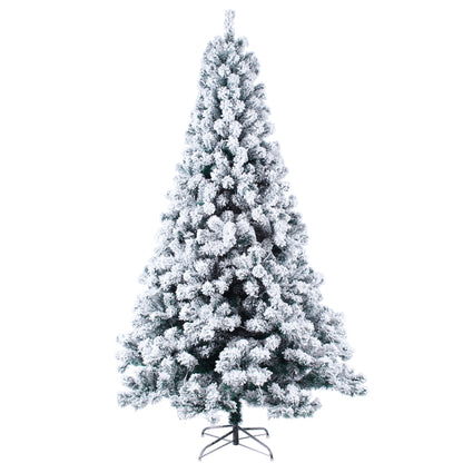 6ft Flocking Tied Light 1202 Branches Christmas Tree 6cc08b-1a