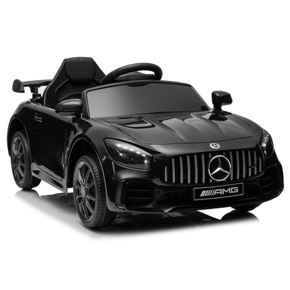 LEADZM Dual Drive 12V 4.5Ah with 2.4G Remote Control Mercedes-Benz Sports Car Black 6cc08b-1a