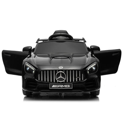 LEADZM Dual Drive 12V 4.5Ah with 2.4G Remote Control Mercedes-Benz Sports Car Black 6cc08b-1a