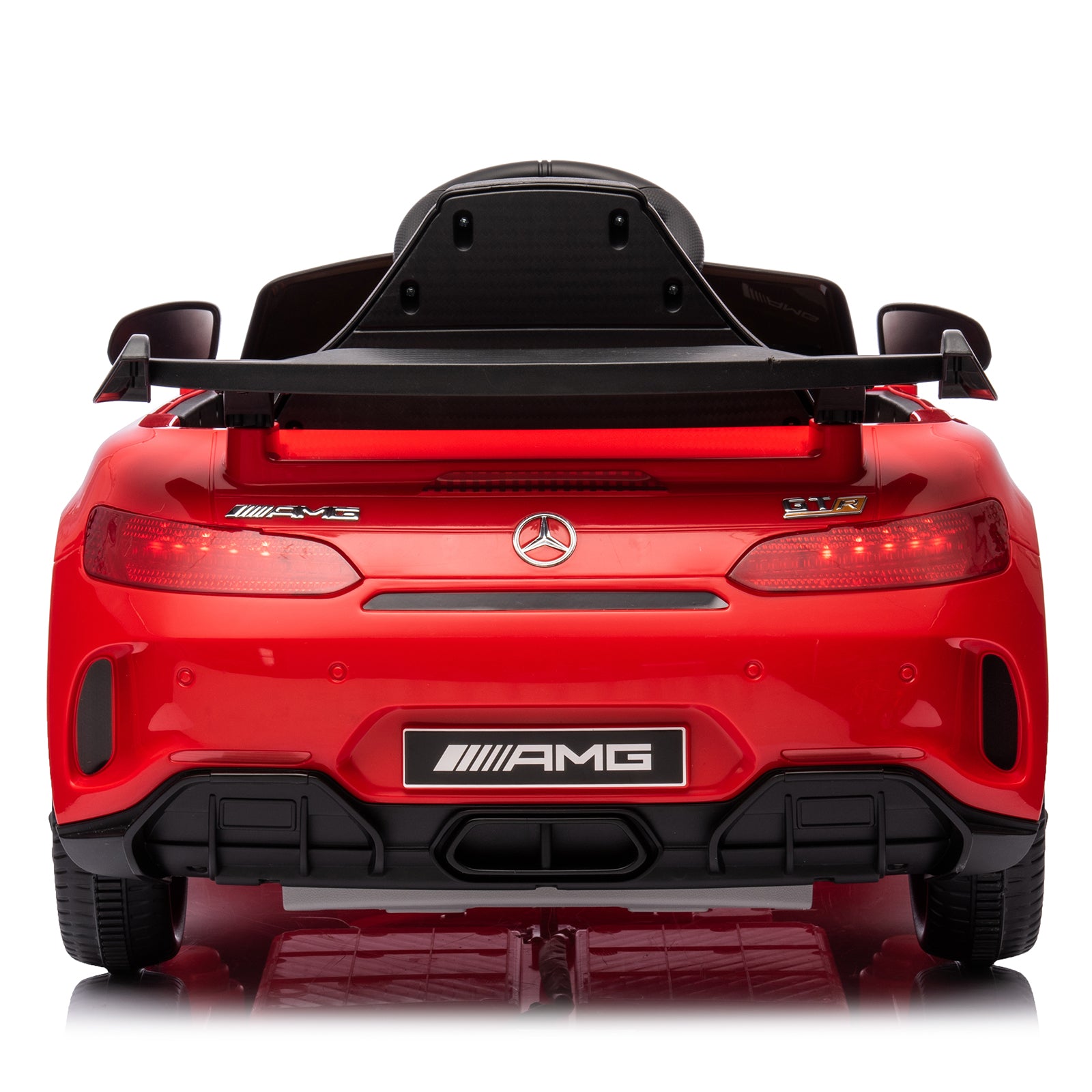 LEADZM Dual Drive 12V 4.5Ah with 2.4G Remote Control Mercedes-Benz Sports Car Red 6cc08b-1a