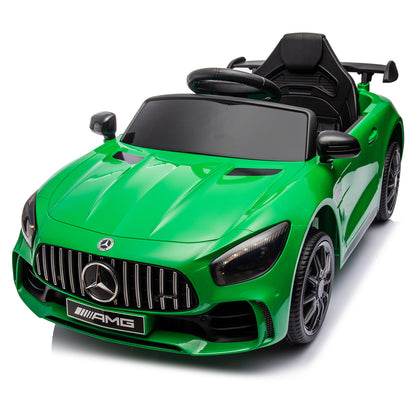 LEADZM Dual Drive 12V 4.5Ah with 2.4G Remote Control Mercedes-Benz Sports Car Green 6cc08b-1a