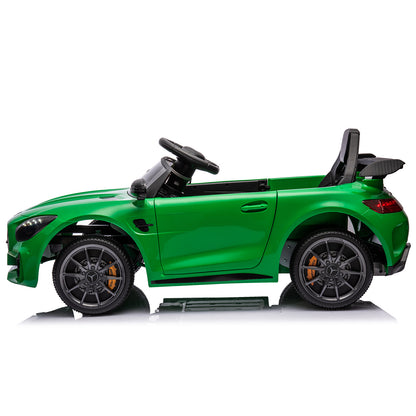 LEADZM Dual Drive 12V 4.5Ah with 2.4G Remote Control Mercedes-Benz Sports Car Green 6cc08b-1a