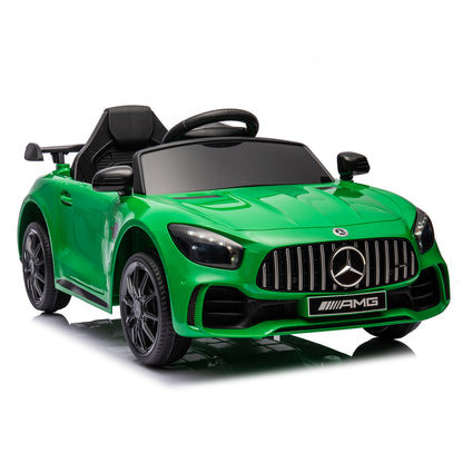 LEADZM Dual Drive 12V 4.5Ah with 2.4G Remote Control Mercedes-Benz Sports Car Green 6cc08b-1a