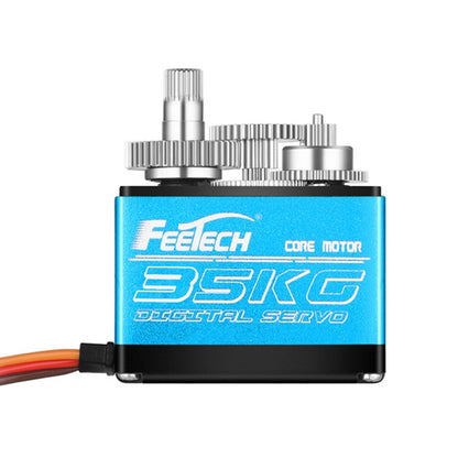 Waterproof 35kg Full Metal Gear Digital Servo HIGH TORQUE & SPEED RC Car Servo 6cc08b-1a