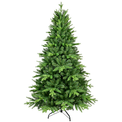 6FT PE&PVC Flocked Christmas tree 6cc08b-1a