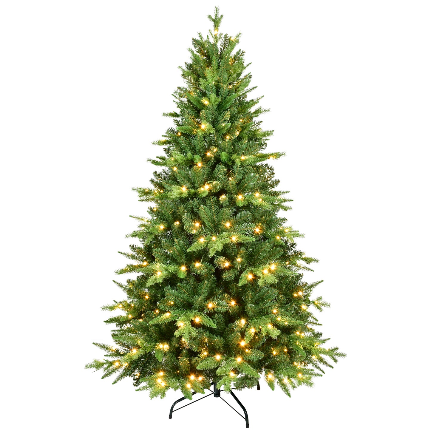 6FT PE&PVC Flocked Christmas tree 6cc08b-1a