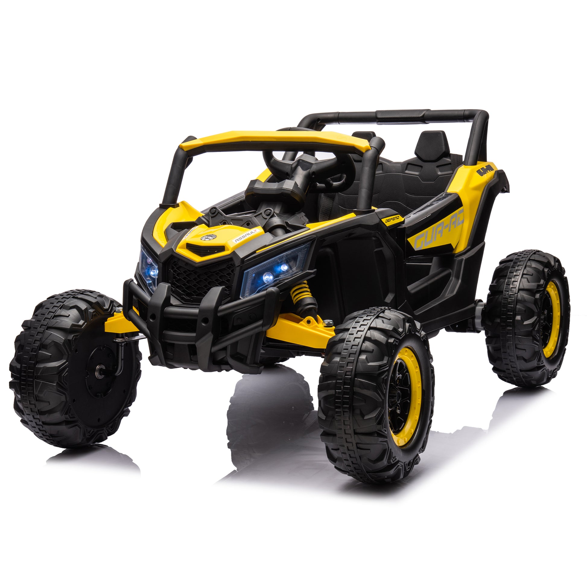 12V Ride-On UTV for Kids with Remote Control, Safety Harness, LED Lights, Music Player & High-Low Speed – Off-Road Adventure Fun! 6cc08b-1a