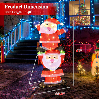 Christmas decoration with string lights 6cc08b-1a