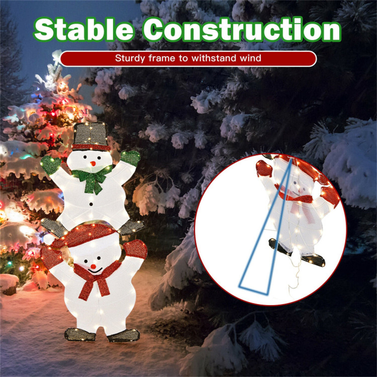 54 Inch Snowman Xmas Decorations 6cc08b-1a