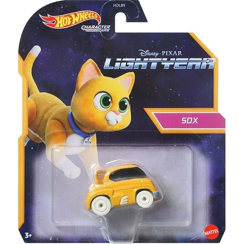 Hot Wheels Lightyear Sox Character Car Yellow Crius