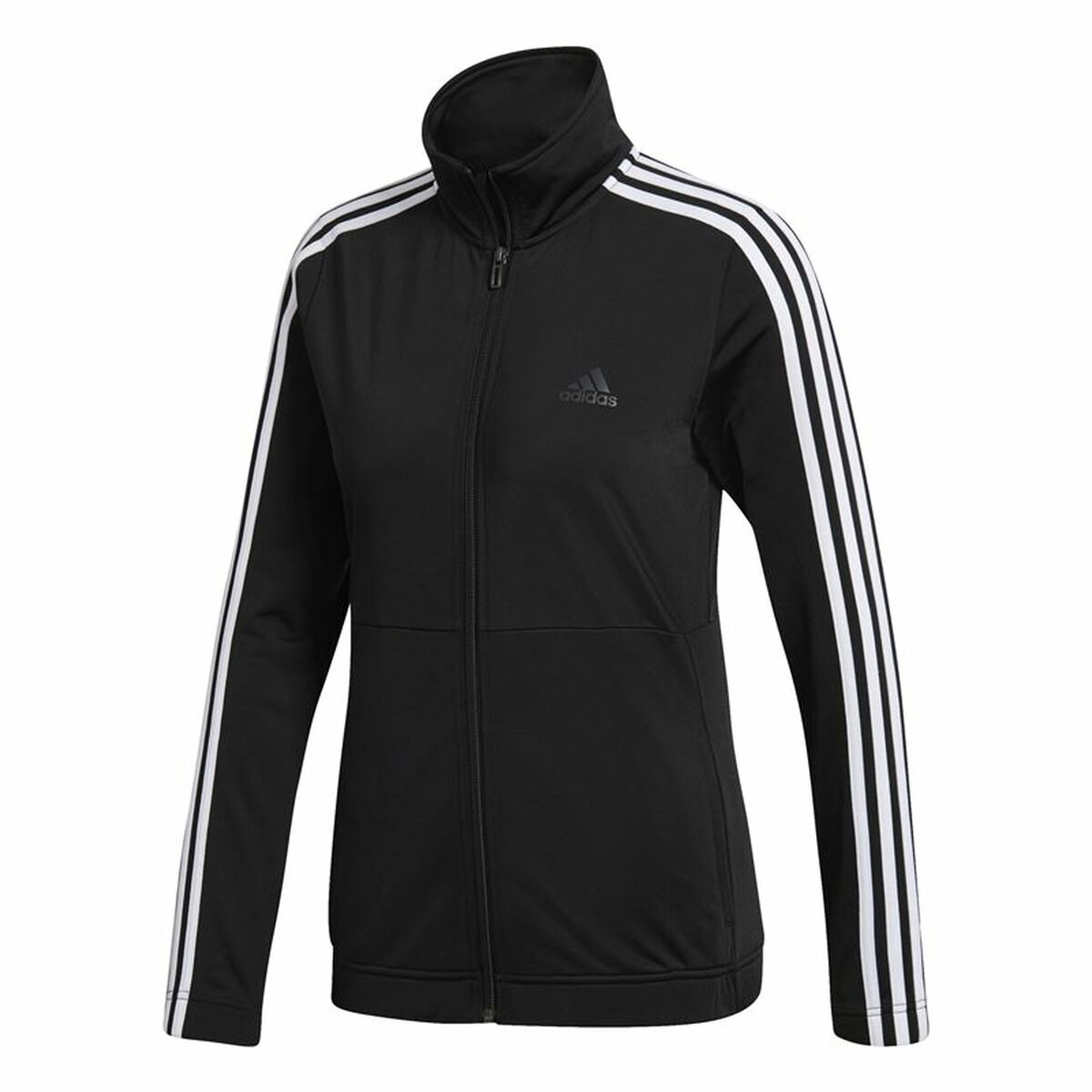 Women's Tracksuit Adidas Three Stripes Black Bigbuy