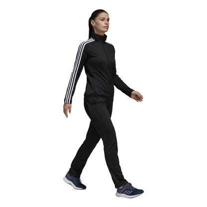 Women's Tracksuit Adidas Three Stripes Black Bigbuy