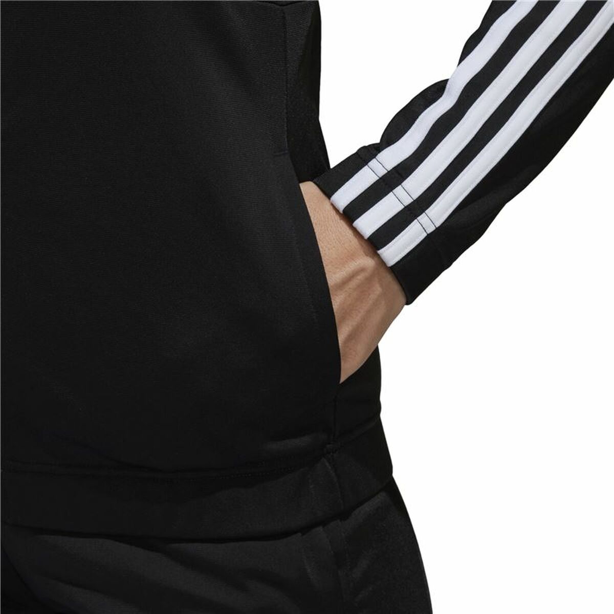 Women's Tracksuit Adidas Three Stripes Black Bigbuy