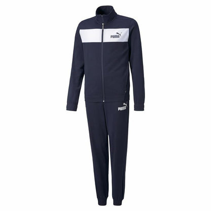 Children’s Tracksuit Puma Poly Navy Blue Bigbuy