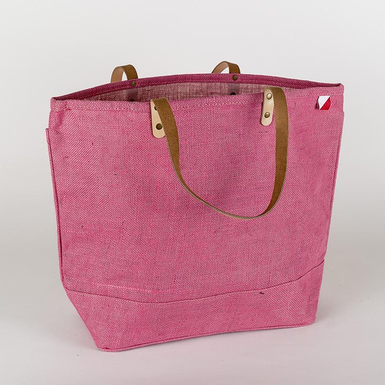 Big Jute Colored Tote Bags Vesuvianite