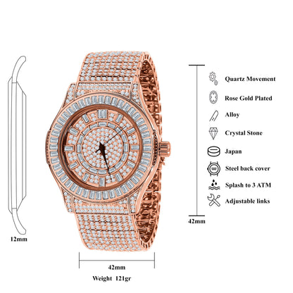 GALLANT CZ Watch | 5110335 Lilac Quartz