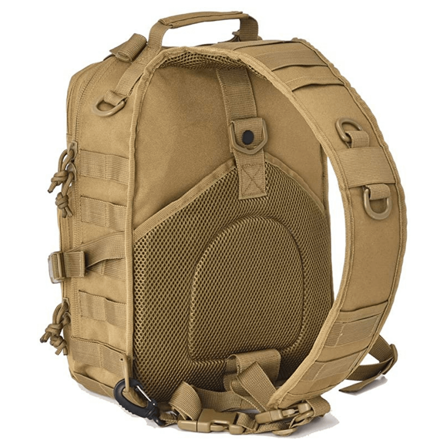 Tactical Medium Sling Range Bag Black Lavender