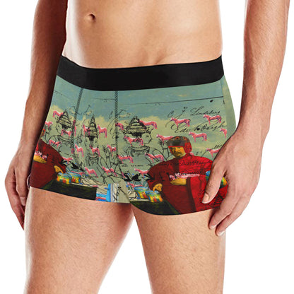 I FOUND THEM IN THERE III Men's All Over Print Boxer Briefs Apricot Astraeus