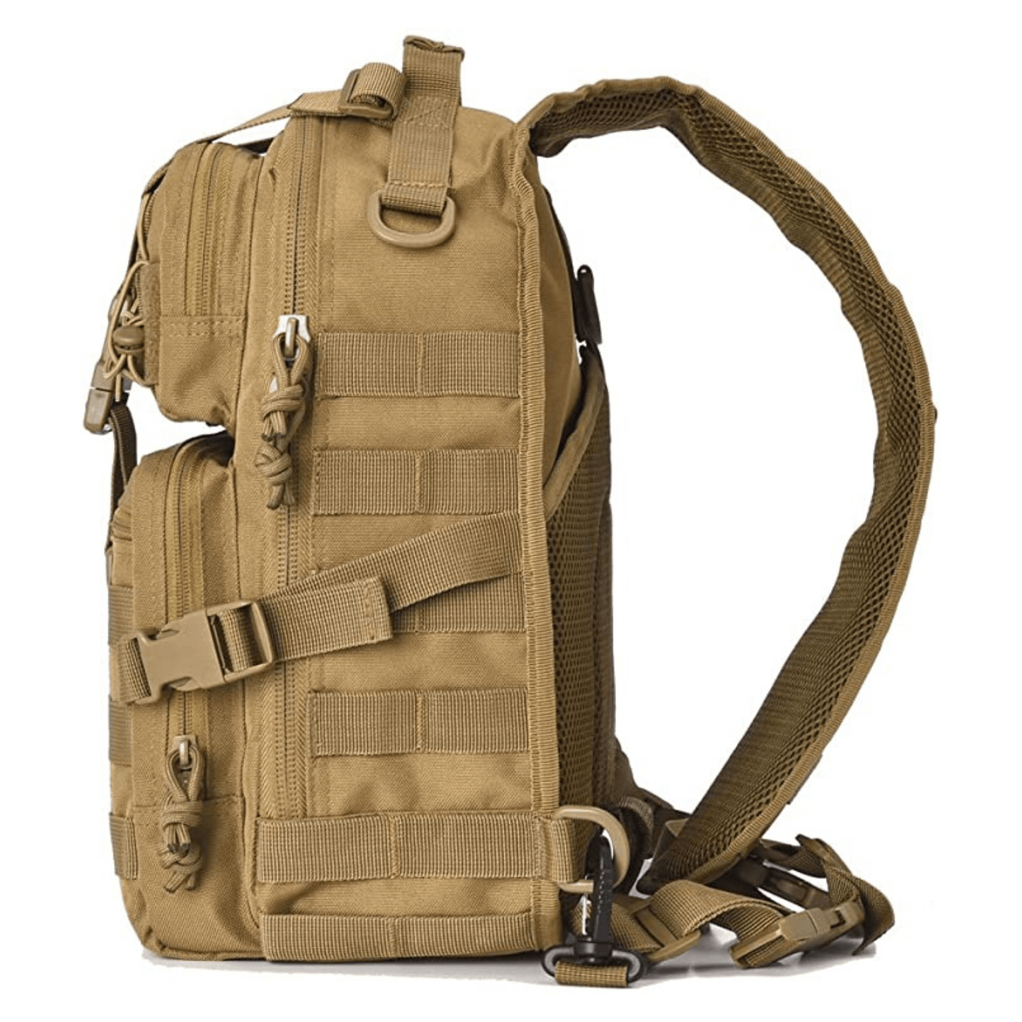 Tactical Medium Sling Range Bag Black Lavender