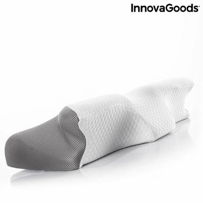 Viscoelastic Neck Pillow with Ergonomic Contours Conforti InnovaGoods Bigbuy