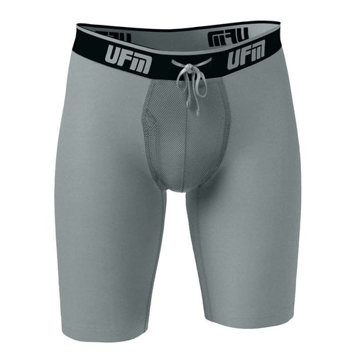 UFM Long Boxer Brief 9" - Polyester REG Support Maroon Mango