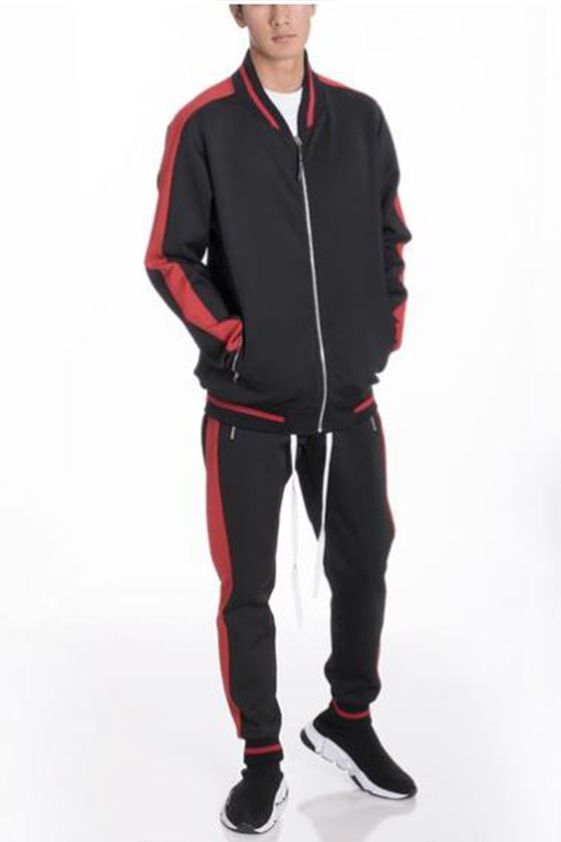 RALLY TRACK SET- BLACK/RED Lime Milo