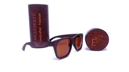 Handcrafted Wooden Sunglasses Protective Case - Jewelry Case - Store Purple Ariadne