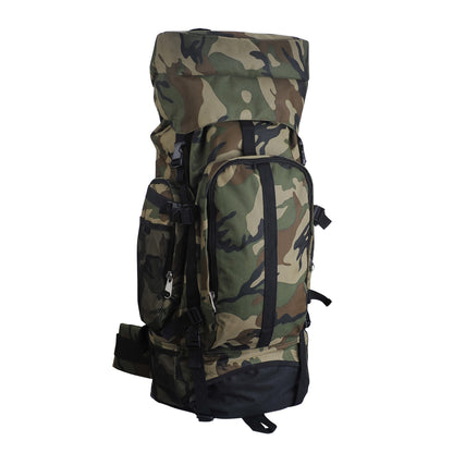 Camouflage 30" Hiking/Camping Water-Resistant Mountaineer's Backpack Lime Sycamore