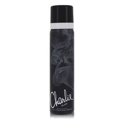 Charlie Black Body Fragrance Spray By Revlon 2.5 oz Body Fragrance Chocolate Metis