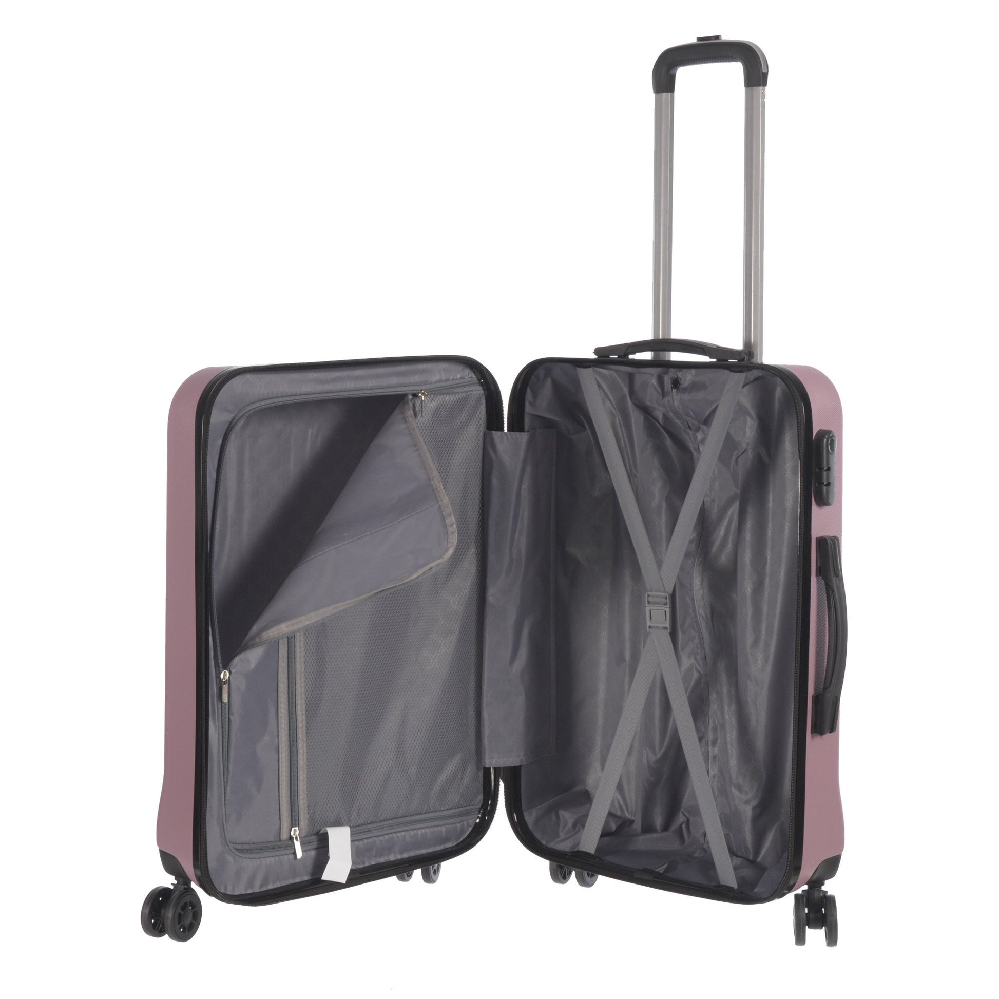 3 piece Luggage Set Grove Collection Periwinkle Zeus