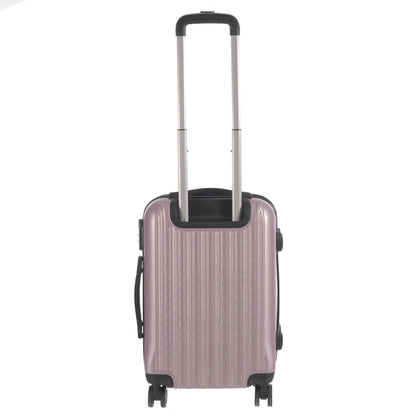 3 piece Luggage Set Grove Collection Periwinkle Zeus