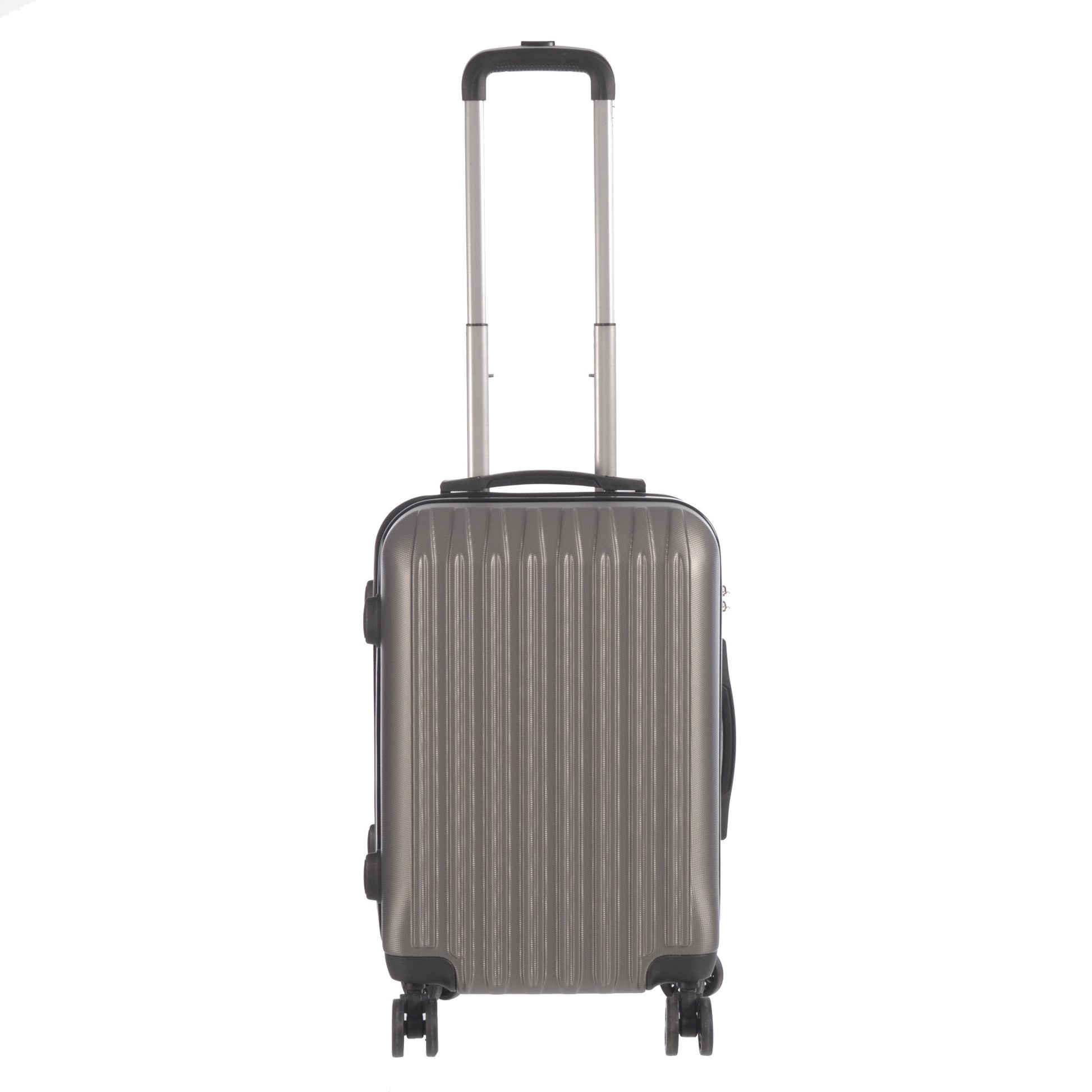 3 piece Luggage Set Grove Collection Periwinkle Zeus