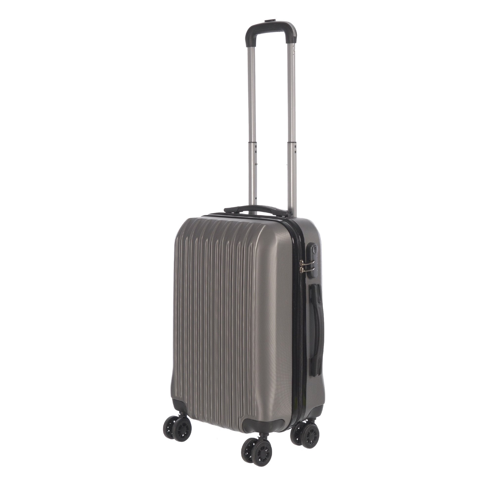 3 piece Luggage Set Grove Collection Periwinkle Zeus