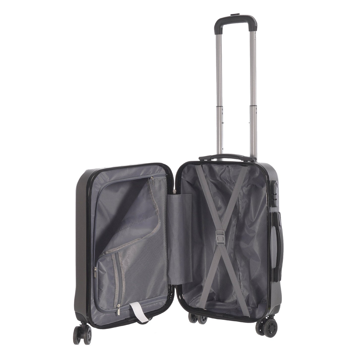 3 piece Luggage Set Grove Collection Periwinkle Zeus