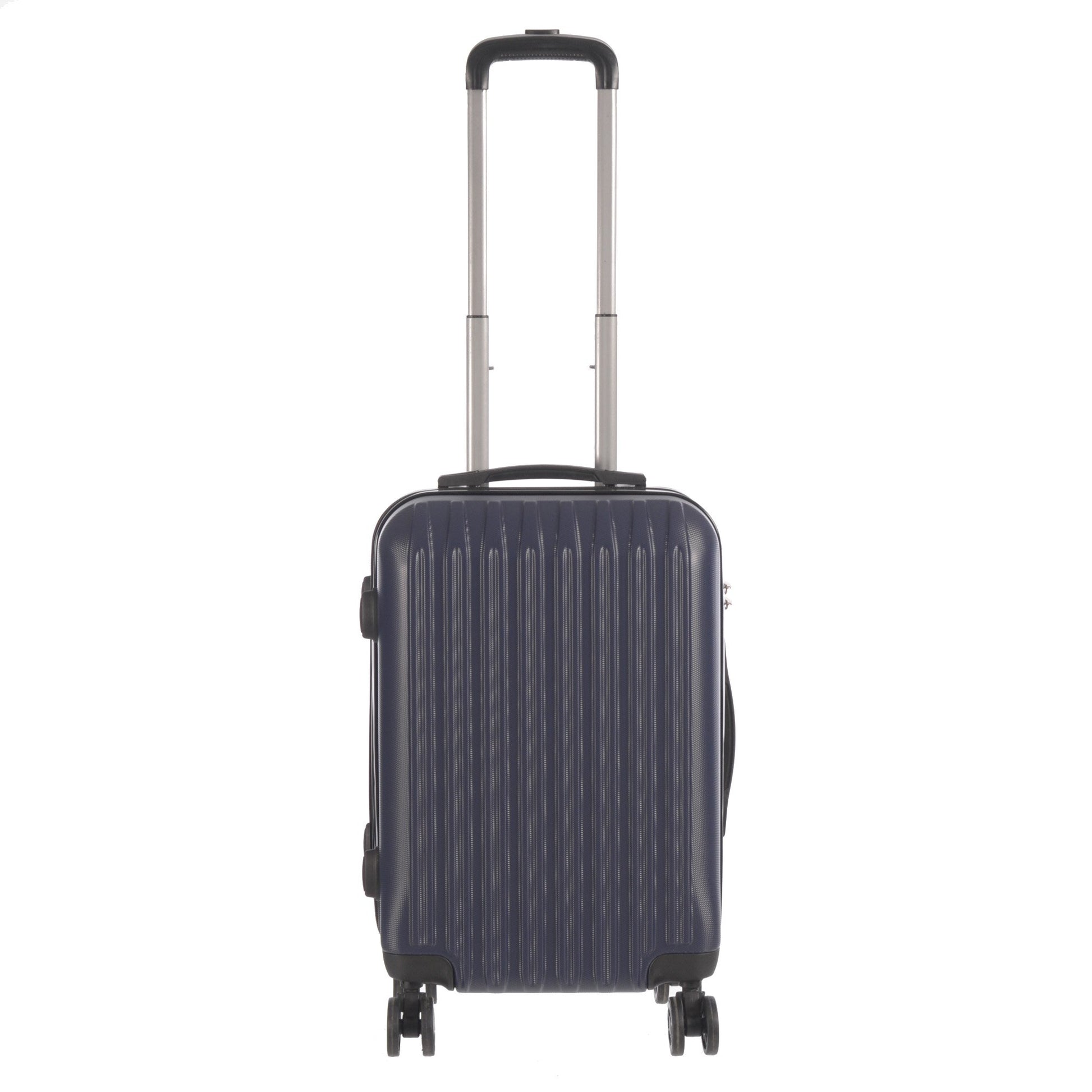 3 piece Luggage Set Grove Collection Periwinkle Zeus