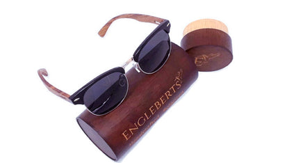 Handcrafted Wooden Sunglasses Protective Case - Jewelry Case - Store Purple Ariadne