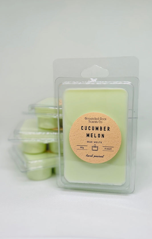 Cucumber Melon Wax Melts Bronze Alder