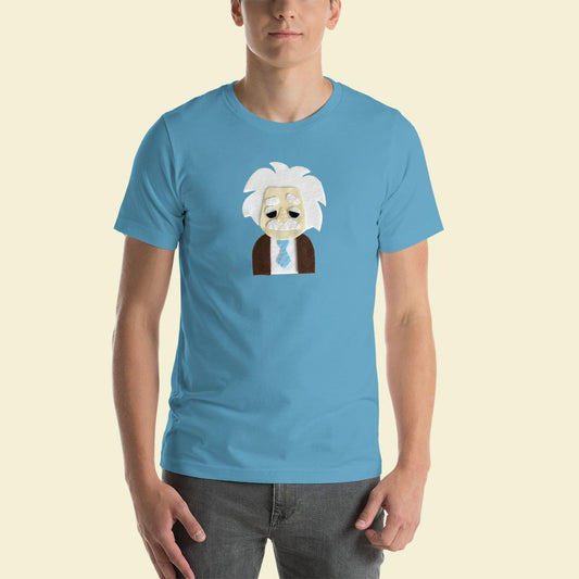 Einstein - Men's T-Shirt Sky Blue Milo