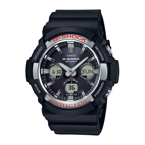 Casio Men's 'G SHOCK' Quartz Resin Casual Watch, Color Black (Model: Yellow Crius